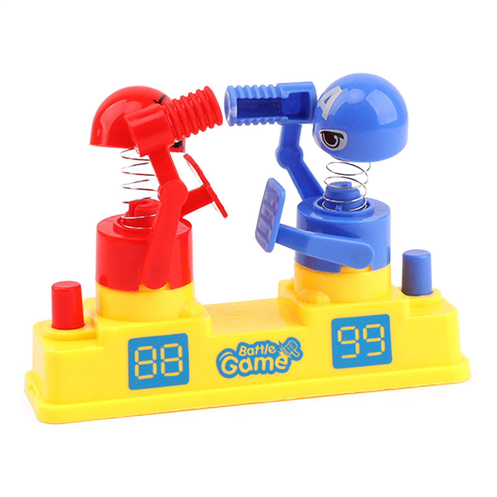 Board Game Land - mini tafelboksspel mini-robot vechtspeelgoed gevechtsrobot oude
