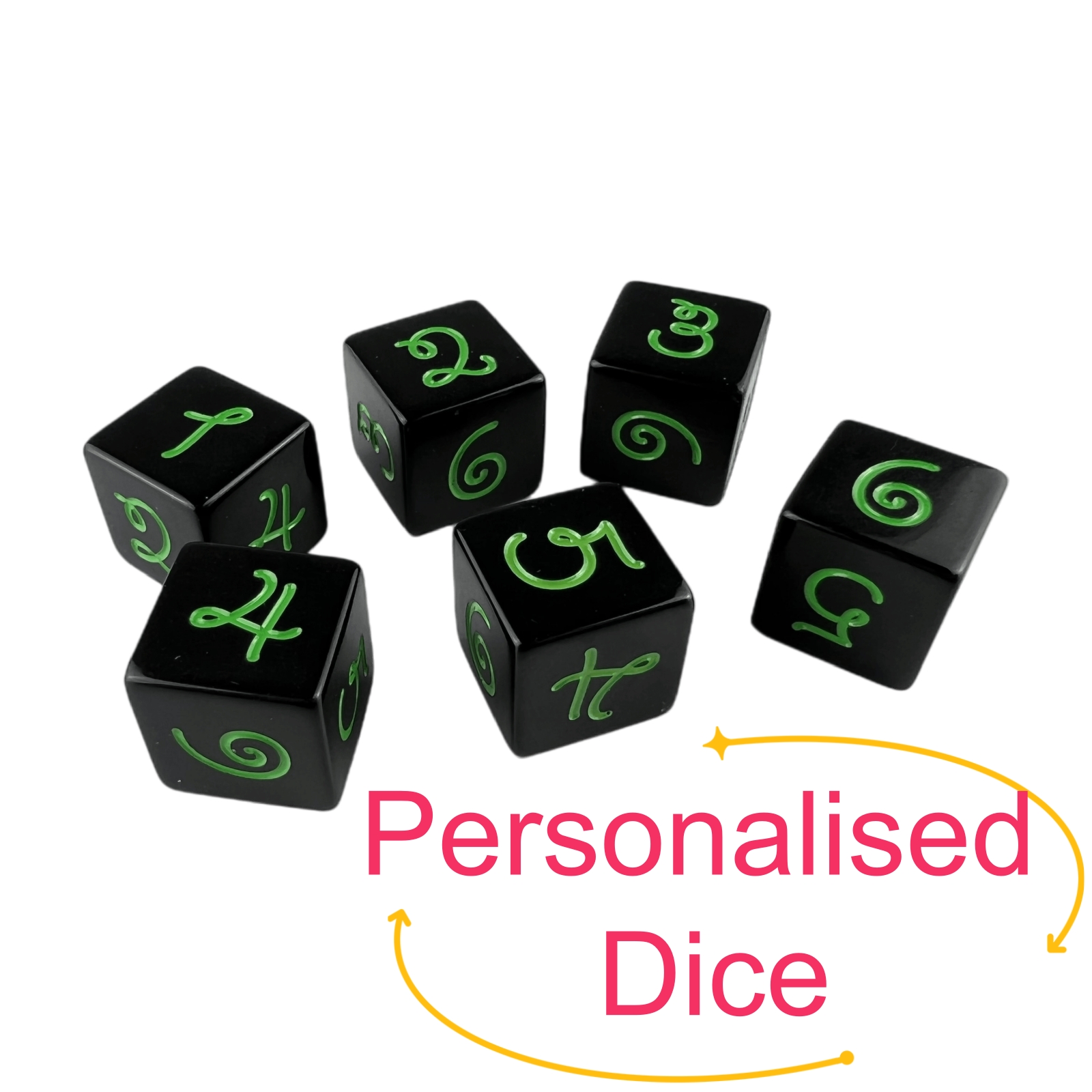 Board Game Logo - Gepersonaliseerde dobbelstenen - Doe zelf dobbelstenen