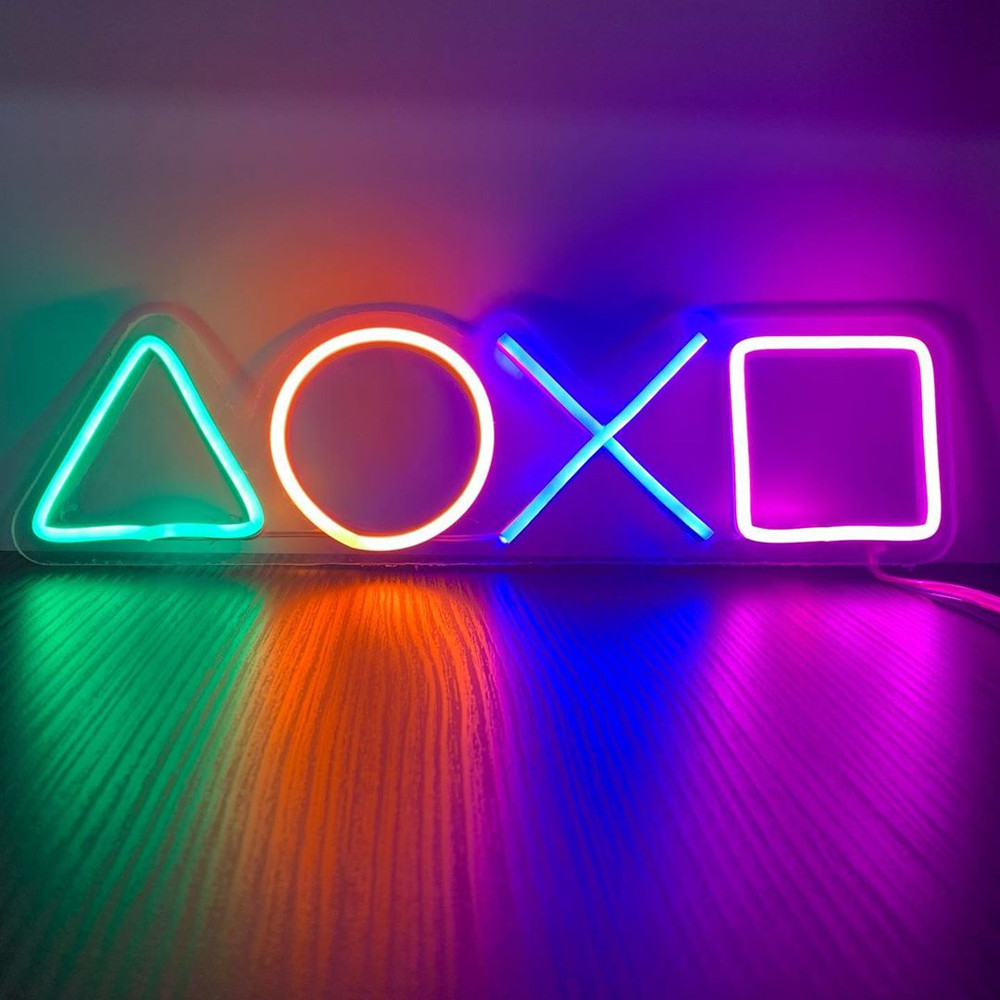 Board Game Logo - LED-neonbordverlichting Creatieve wanddecoratie Winkel Logo Pub