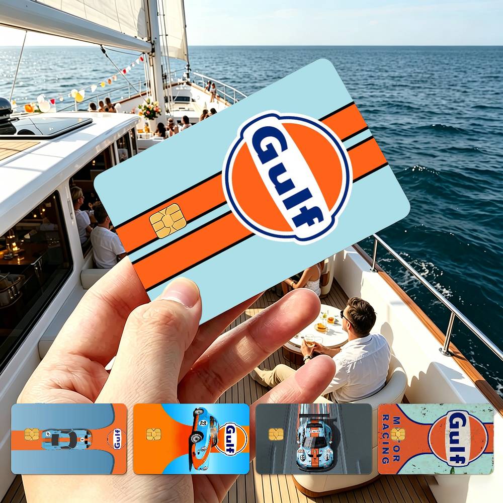 Board Game Logo - Gulf Racing Car Logo Creditcard HD