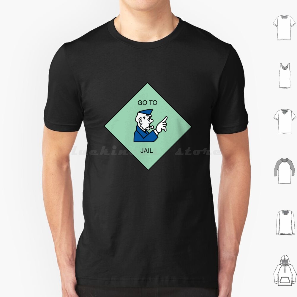 Board Game Go - Ga naar de gevangenis - T-shirt