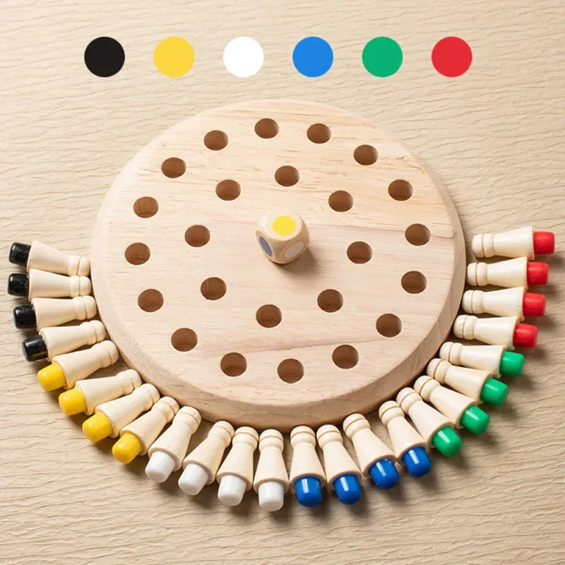 Board Game For 6 Years Old - 1PC Houten Memory Match Stick Chess