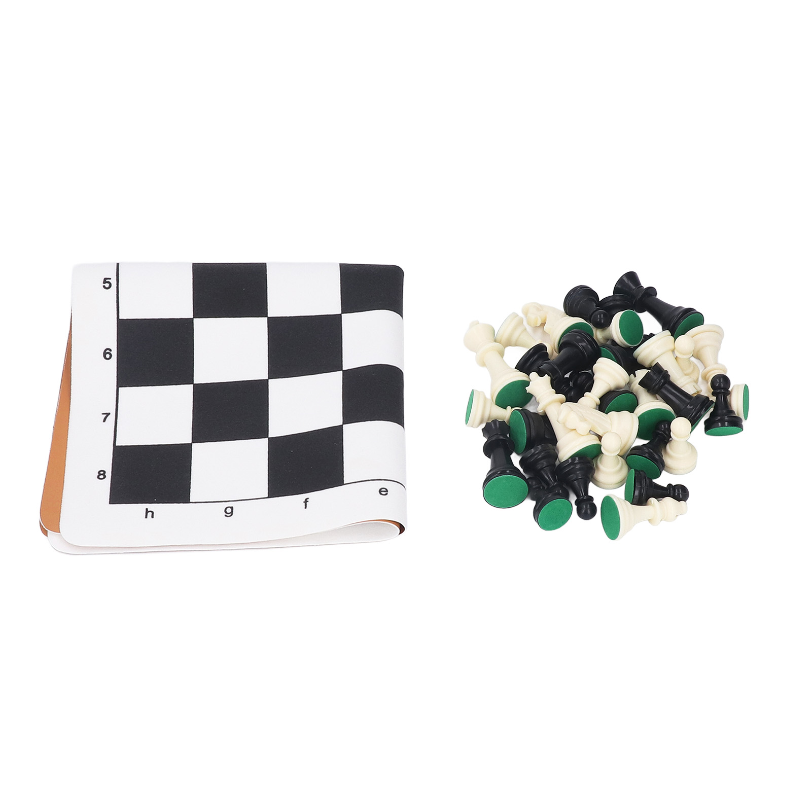 Board Game Zenith - Internationaal schaakspel zwart wit plastic schaakstukken