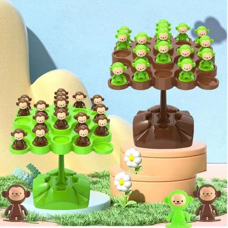 Board Game For 6 Years Old - Monkey Balance Tree Focus Balanstraining Kinderspeelgoed