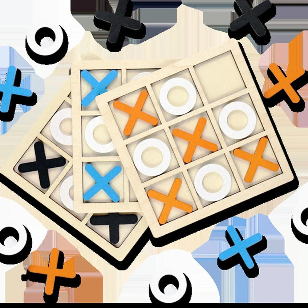 Houten XO Tic Tac Toe Game Min - Board Game For 6 Years Old recensie en prijs