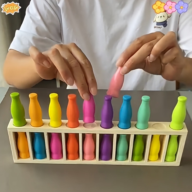 Fun Bottle Color Raten Uitdagi - Board Game Land recensie en prijs