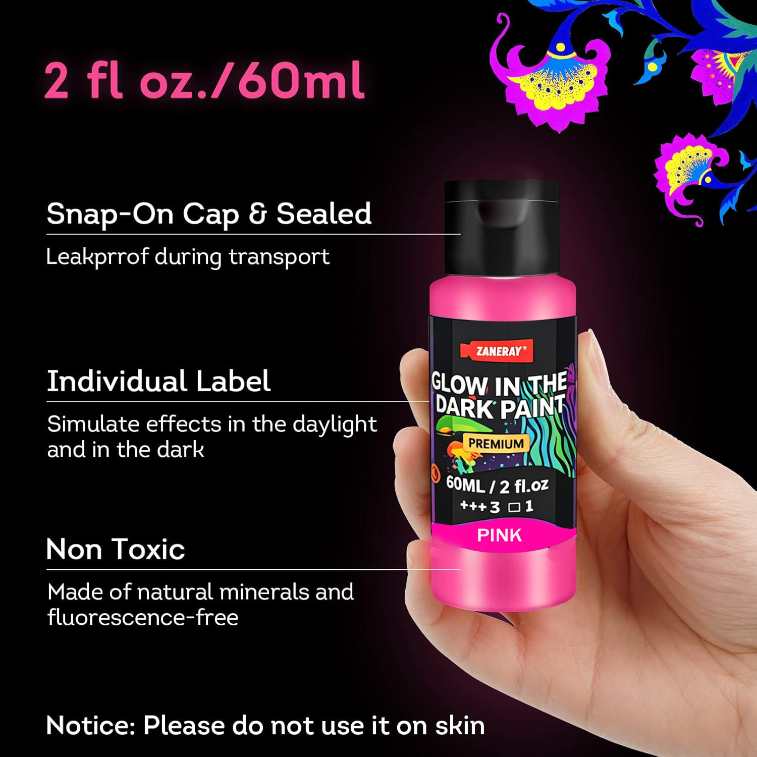 10 kleuren 60 ml Glow in Dark  - Miniature Painting Set recensie en prijs