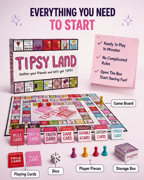 Feestcadeau van Tipsy Land: Pa - Board Game Land recensie en prijs
