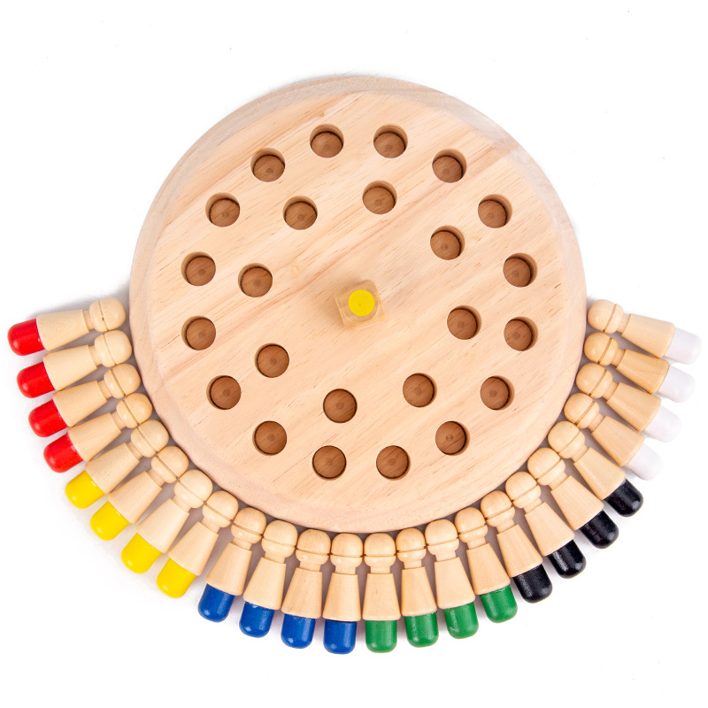 Houten Memory Match Stick Scha - Board Game Land recensie en prijs
