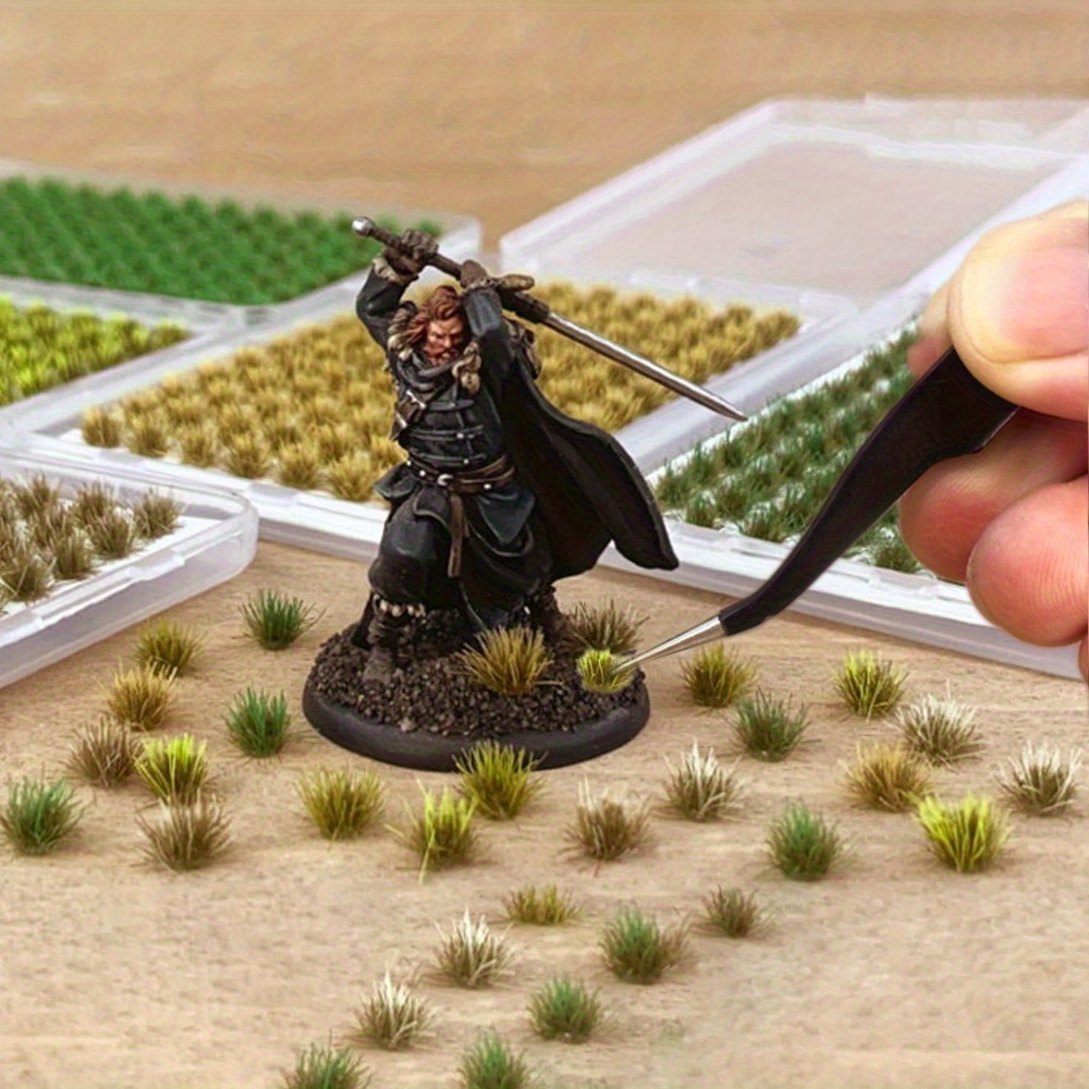 104 stks/pak Statische Grasplu - Miniature Painting Set recensie en prijs