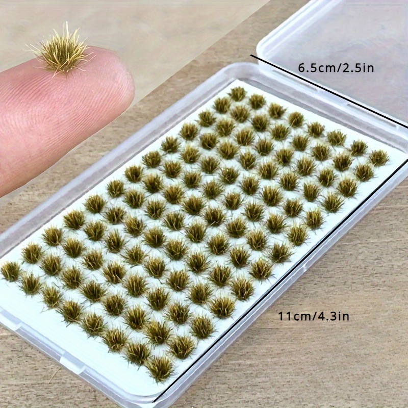 104 stks/pak Statische Grasplu - Miniature Painting Set recensie en prijs