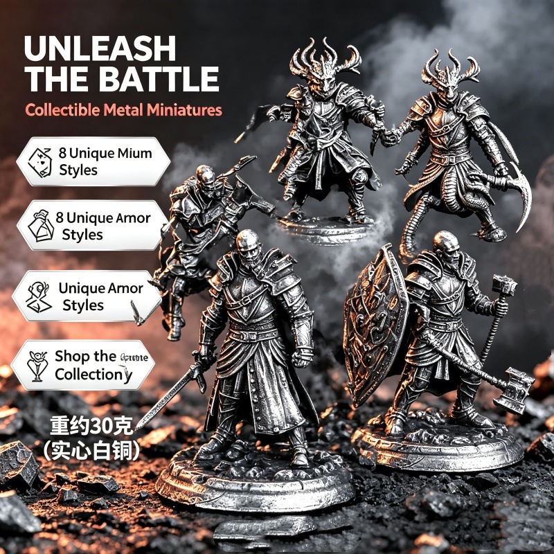 Massief wit koperen metalen mi - Miniature Painting Set recensie en prijs