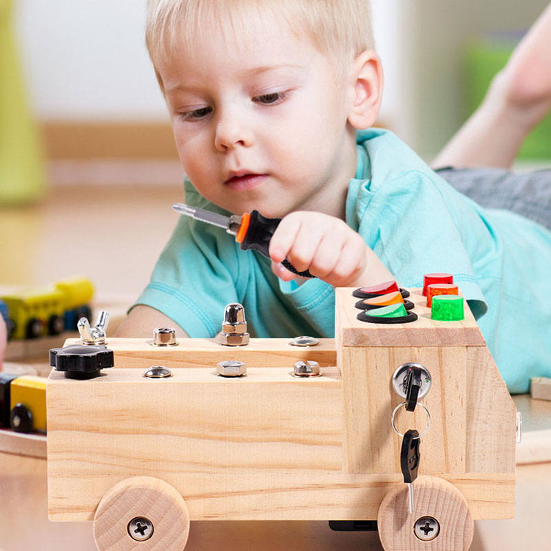 Houten Montessori Drukbord Zin - Board Game For 6 Years Old recensie en prijs