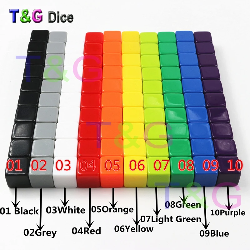 T & G 16Mm Aangepaste D6 Dobbe - Board Game Logo recensie en prijs