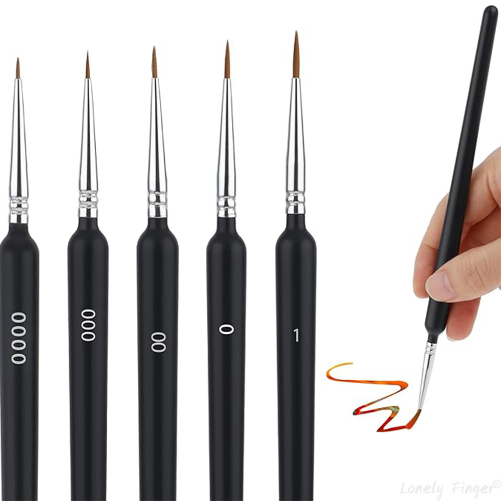 5/11-delige penselenset, kunst - Miniature Painting Set recensie en prijs