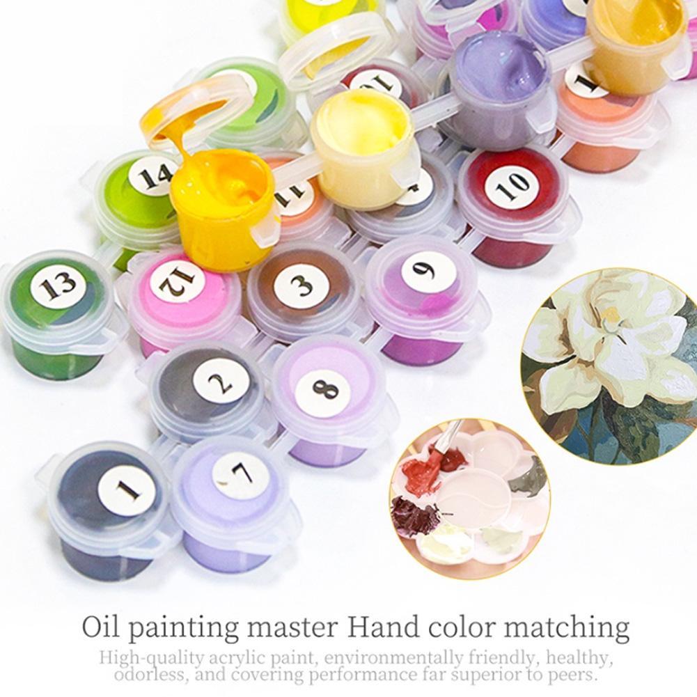 DIY Schilderen op Nummer Set v - Miniature Painting Set recensie en prijs